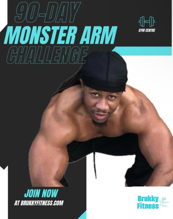 90 days monster arm challenge